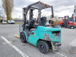 Four wheel front forklift Mitsubishi FG25NT - 12