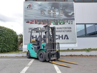 Four wheel front forklift Mitsubishi FG25NT