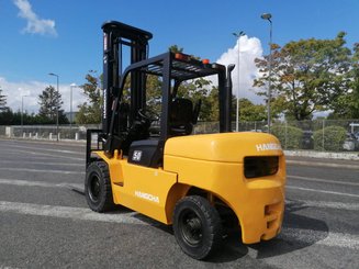 Four wheel front forklift Hangcha R50D - 4