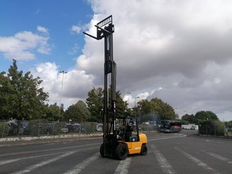 Four wheel front forklift Hangcha R50D - 6