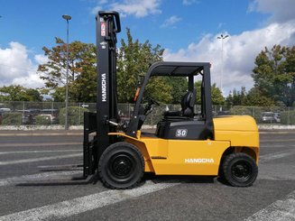 Four wheel front forklift Hangcha R50D - 5