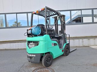 Four wheel front forklift Mitsubishi FG15N