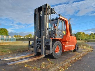 Four wheel front forklift Mora M180C - 2