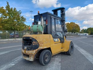 Four wheel front forklift Caterpillar GP45K2