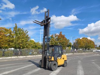 Four wheel front forklift Caterpillar GP45K2