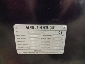 Pedestrian pallet stacker Hangcha CDD12-AEC2