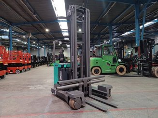 Multi-directional retractable mast reach truck Mitsubishi RBM25 N3