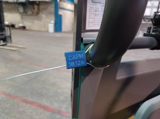 Multi-directional retractable mast reach truck Mitsubishi RBM25 N3