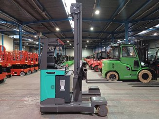 Multi-directional retractable mast reach truck Mitsubishi RBM25 N3