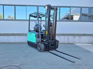 Three wheel front forklift Mitsubishi FB16N2T - 1
