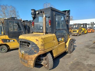 Four wheel front forklift Caterpillar DP50K2
