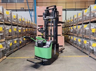 Stacker truck with folding platform Hangcha CDD16-AC2S-LI