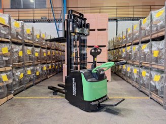 Stacker truck with folding platform Hangcha CDD16-AC2S-LI