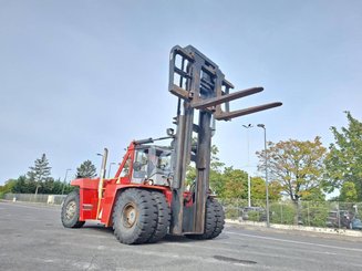 Four wheel front forklift Kalmar DCF370-1200