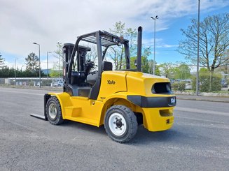 Four wheel front forklift Yale GDP70VX - 4