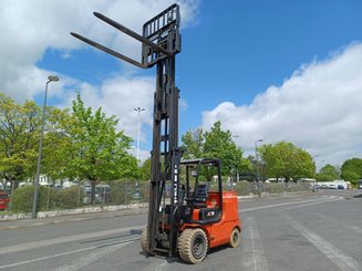 Four wheel front forklift Heli CPD50