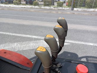 Four wheel front forklift Heli CPD50