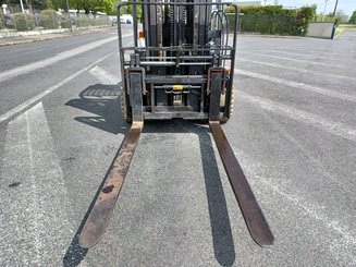 Four wheel front forklift Heli CPD50
