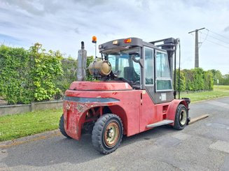 Four wheel front forklift Dan Truck 9680 GD - 5