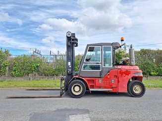 Four wheel front forklift Dan Truck 9680 GD - 4
