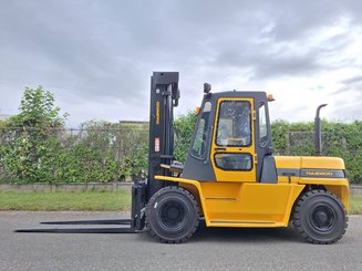 Four wheel front forklift Deawoo D70S-2 - 2
