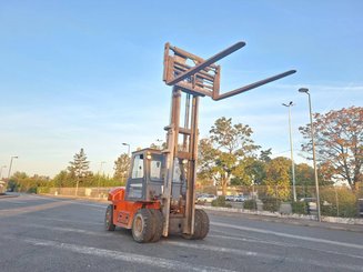 Four wheel front forklift Heli CPCD70 - 3