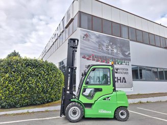 Four wheel front forklift Hangcha XC50i-600 - 2
