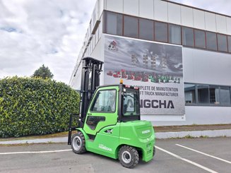 Four wheel front forklift Hangcha XC50i-600 - 3