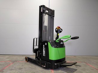 Stacker truck with folding platform Hangcha CQDB16-AC2S-I - 1
