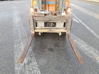 Four wheel front forklift Heli CPYD45
