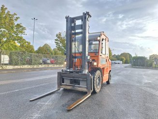 Four wheel front forklift Heli CPYD45