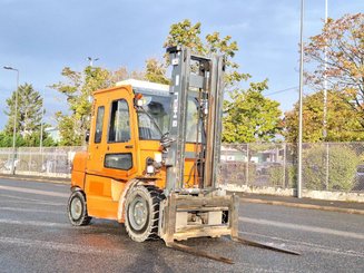 Four wheel front forklift Heli CPYD45