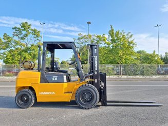 Four wheel front forklift Hangcha R50G - 5