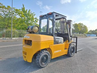 Four wheel front forklift Hangcha R50G - 4