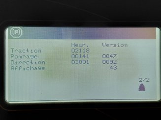 Stand-on pallet stacker Caterpillar NSR20N