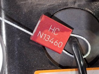 Pedestrian pallet stacker Hangcha CDD12-A2MC2-ISZ
