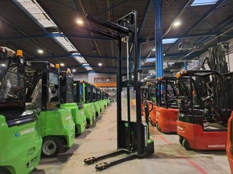 Pedestrian pallet stacker Hangcha CDD12-A2MC2-ISZ
