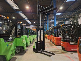 Pedestrian pallet stacker Hangcha CDD12-A2MC2-ISZ