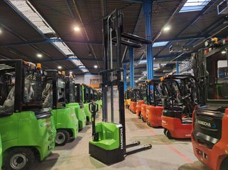 Pedestrian pallet stacker Hangcha CDD12-A2MC2-ISZ