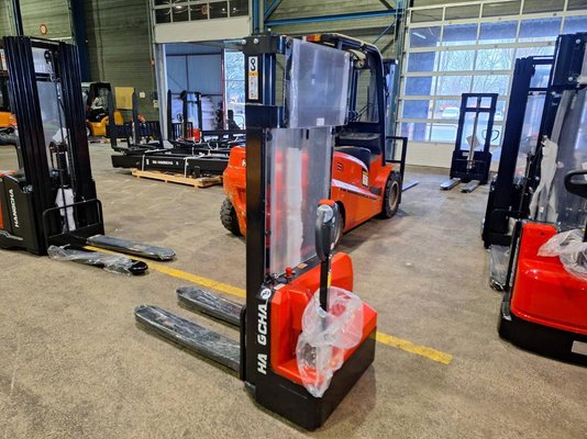 Pedestrian pallet stacker Hangcha CDD12-A2MC2-SZ - 1