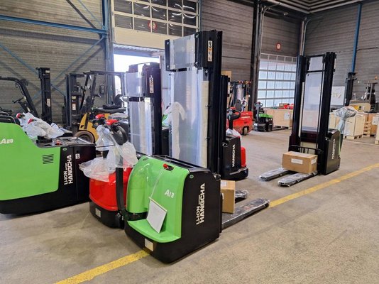 Pedestrian pallet stacker Hangcha CDD12-AC2-i  - 1