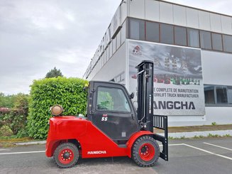 Four wheel front forklift Hangcha XF55G