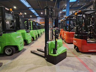 Pedestrian pallet stacker Hangcha CDD12-A2MC2-ISZ