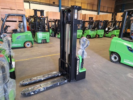 Pedestrian pallet stacker Hangcha CDD12-A2MC2-ISZ - 1