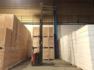 Pedestrian pallet stacker Hangcha CDD12-E
