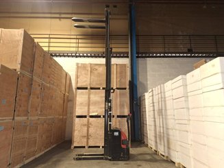 Pedestrian pallet stacker Hangcha CDD12-E