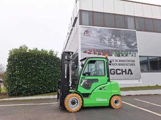 Four wheel front forklift Hangcha XC50i-600 - 2