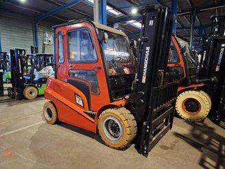 Four wheel front forklift Hangcha A4W50 - 1