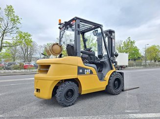 Four wheel front forklift Caterpillar GP35 NTD - 5