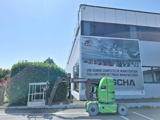 Articulated boom lift platform Hangcha GTHZ120i